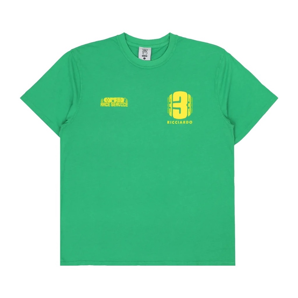 Rare Official Daniel Ricciardo Ric3 Present Momentum F1 Green Yellow Tshirt XL